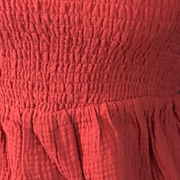 🆕 Sky and Sparrow Red Tube Top-Small - Picture 5 of 7